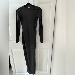SKIMS long sleeve bodycon dress